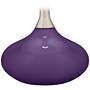Color Plus Felix 24&quot; Acai Purple Glass Modern Table Lamp
