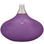 Color Plus Felix 24&quot; Modern Passionate Purple Table Lamp