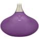 Color Plus Felix 24&quot; Passionate Purple Modern Table Lamp with Dimmer