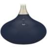 Color Plus Felix 24&quot; Modern Naval Blue Table Lamp