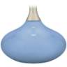 Placid Blue Felix Modern Table Lamp with Table Top Dimmer