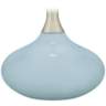 Color Plus Felix 24&quot; Vast Sky Blue Modern Glass Table Lamp