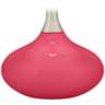 Color Plus Felix 24&quot; Eros Pink Modern Table Lamp with USB Dimmer