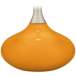 Color Plus Felix 24&quot; Carnival Orange Table Lamp with USB Dimmer