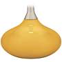 Color Plus Felix 24&quot; Modern Goldenrod Yellow Table Lamp