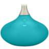 Surfer Blue Felix Modern Table Lamp with Table Top Dimmer