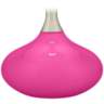 Color Plus Felix 24&quot; High Fuchsia Pink Modern Table Lamp