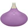African Violet Felix Modern Table Lamp with Table Top Dimmer