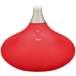 Poppy Red Felix Modern Table Lamp with Table Top Dimmer