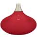 Color Plus Felix 24&quot; Ribbon Red Table Lamp with USB Dimmer