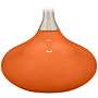 Color Plus Felix 24&quot; High Invigorate Orange Modern Table Lamp
