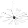 92" Quorum Mykonos Noir Ceiling Fan