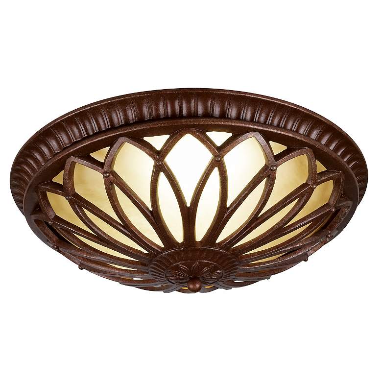 Image 1 92679 - Frosted Champagne Glass Ceiling Light