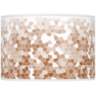 Burnt Almond Mosaic Double Gourd Table Lamp