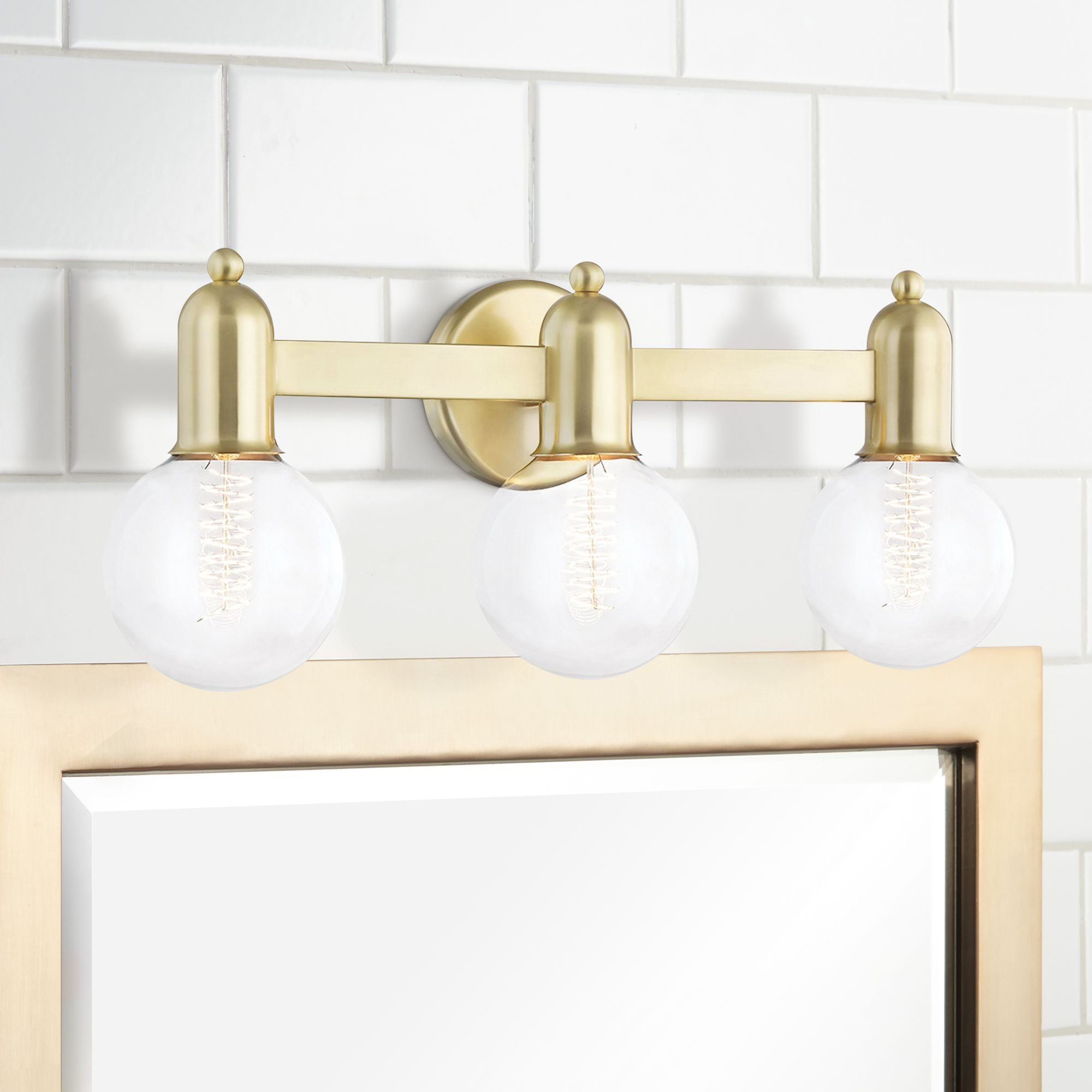 Gold, Transitional, Bathroom Lighting Page 4 Lamps Plus
