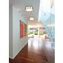 1_Algar 12" Wide Modern Gold Round LED Ceiling Light in scene
