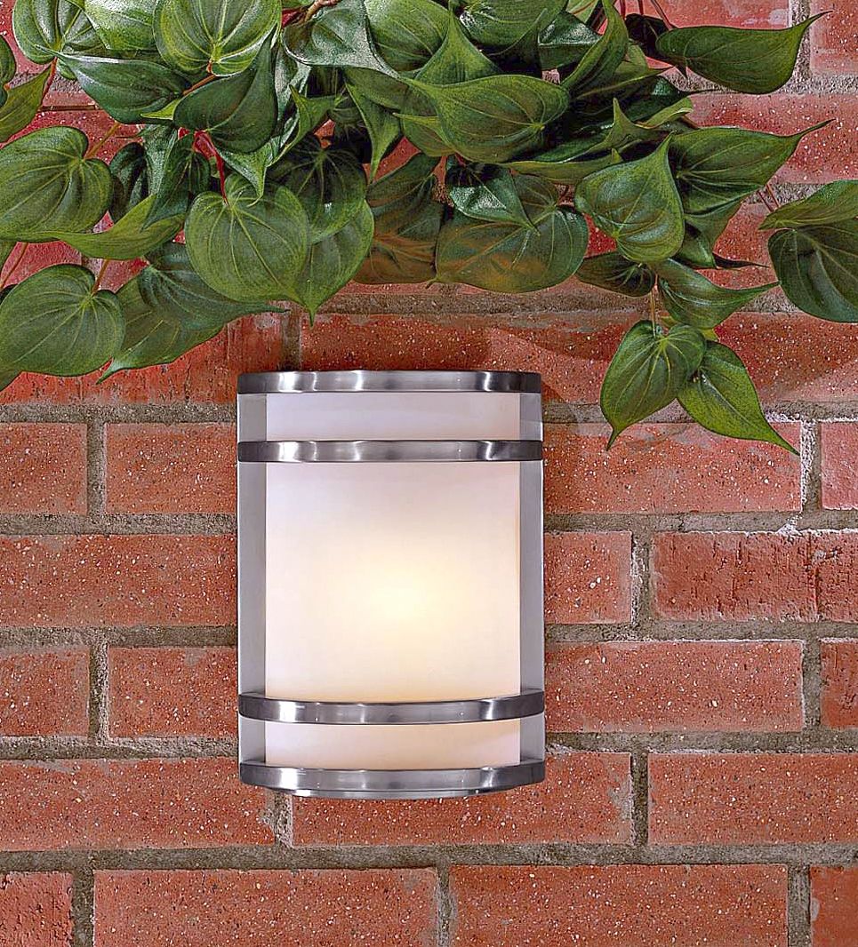 Bay View Collection  9 1/2" High Outdoor Wall Light in scene