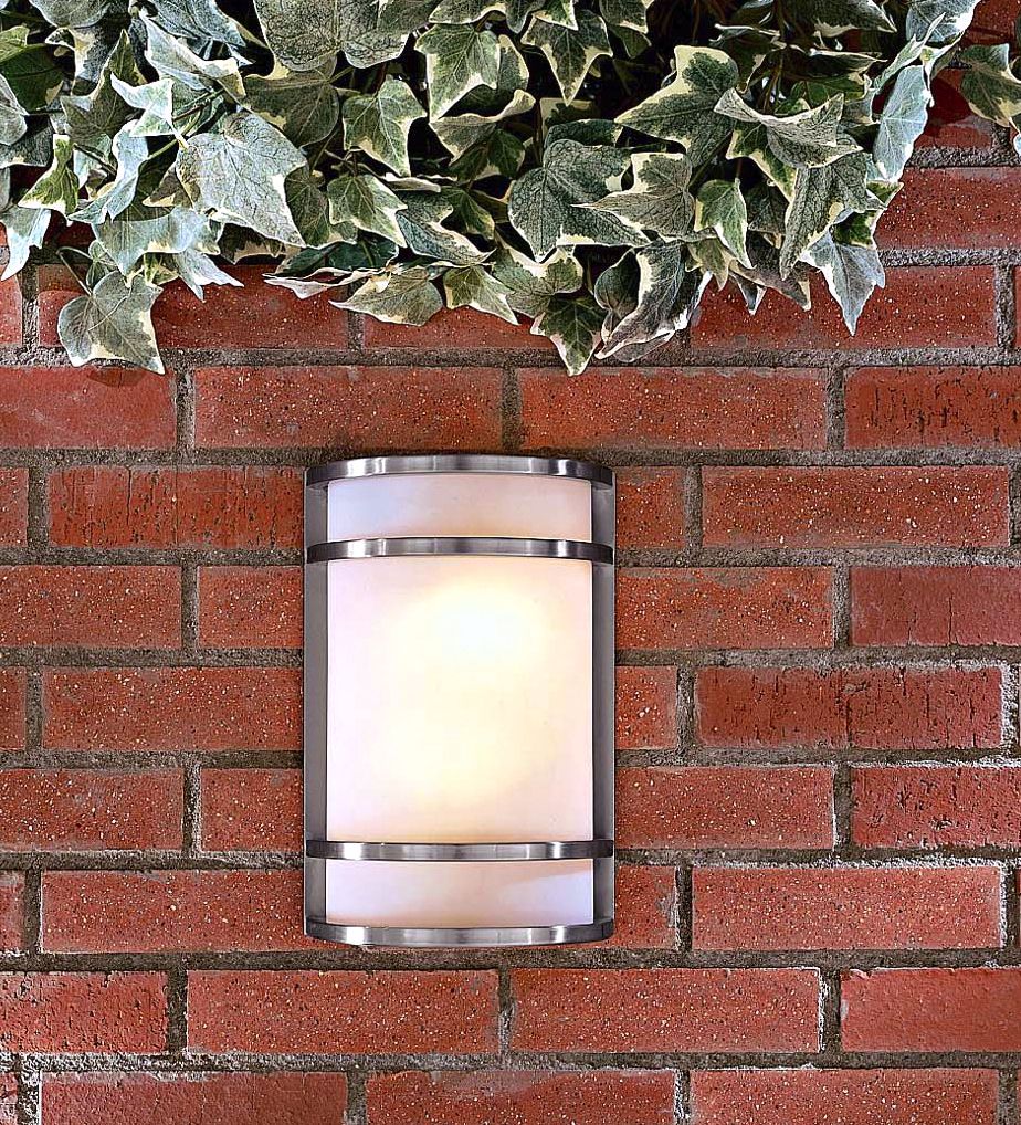 Bay View Collection  9 1/2" High Outdoor Wall Light in scene