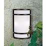 Bay View Collection Bronze 12" High Outdoor Wall Light in scene