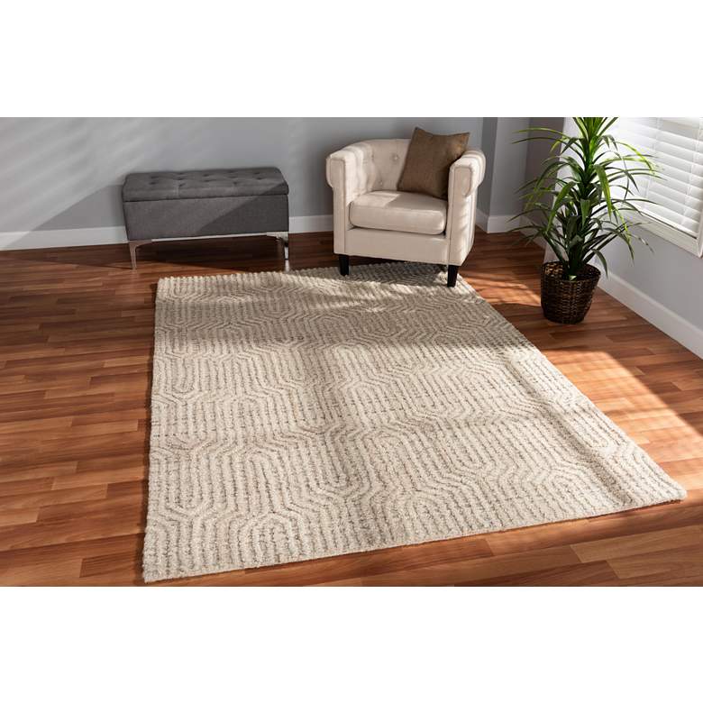 Image 1 Baxton Studio Judian 5'3"x7'7" Multi-Color Indoor Area Ru in scene