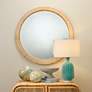 Thumbnail1 of Jamie Young Cosmos Pale Blue Glass Decorative Balls Set of 2 in scene