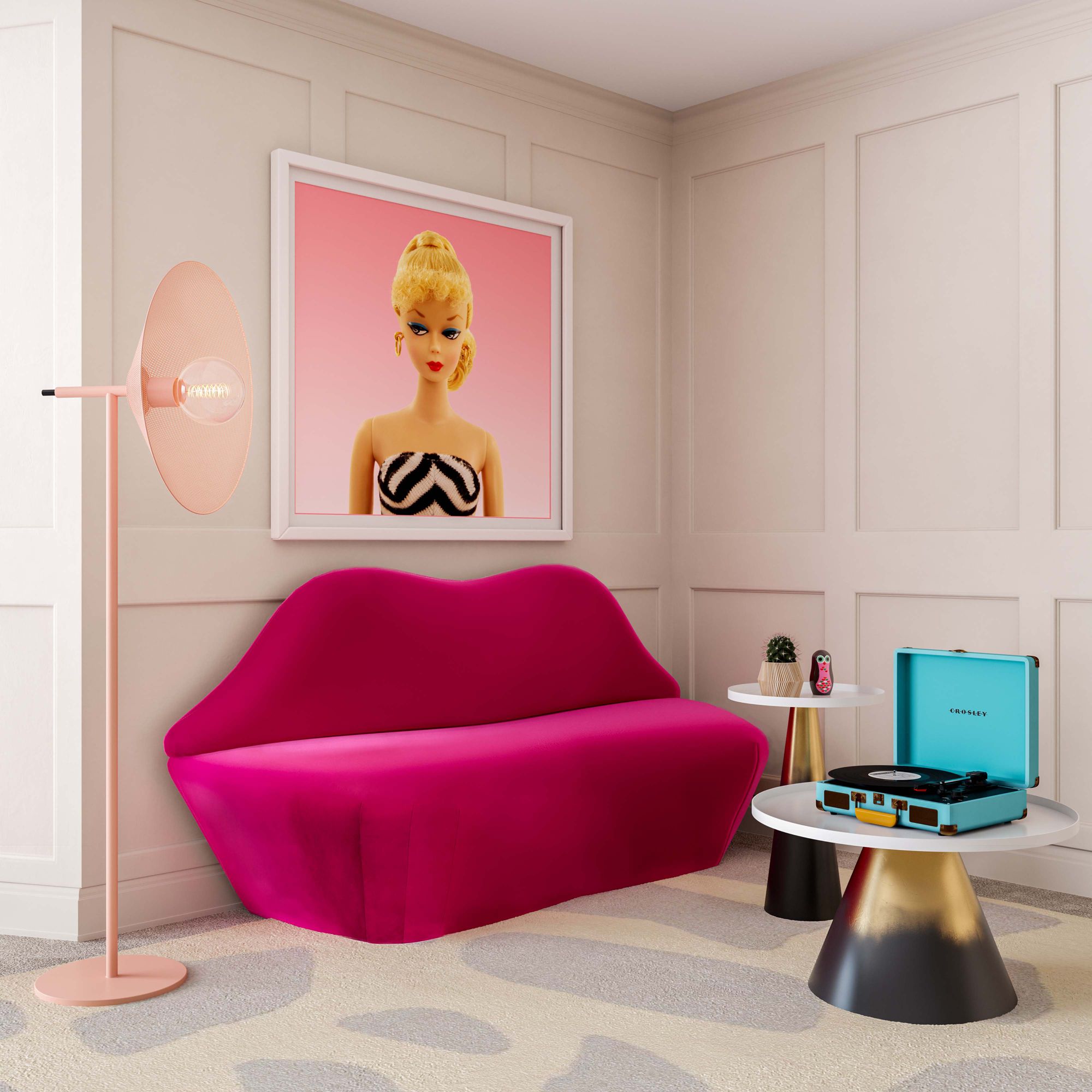Lips Hot Pink Velvet Fabric Settee - #95K80 | Lamps Plus Lips Hot Pink Velvet Fabric Settee - #95K80 | Lamps Plus
