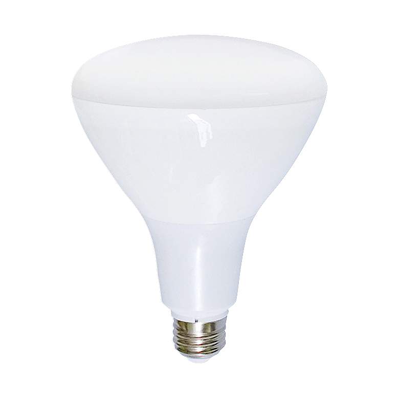 Image 1 95W Equivalent Bioluz Frosted 9.5W LED Dimmable Standard BR30