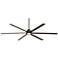 96" Casa Bravo Bronze Large Damp Rated LED Ceiling Fan with Remote