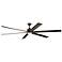 96" Kichler Szeplo II Olde Bronze Wet LED Ceiling Fan