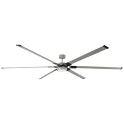 96&quot; Loft Steel LED Damp Rated Large Fan with Remote