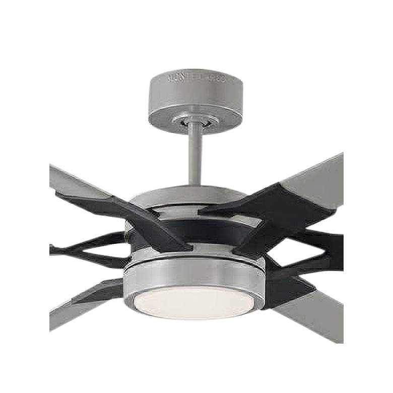 Image 3 96" Loft Steel LED Damp Rated Large Fan with Remote more views
