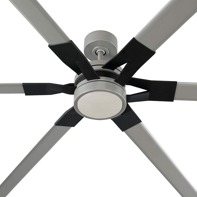 Image 5 96" Loft Steel LED Damp Rated Large Fan with Remote more views