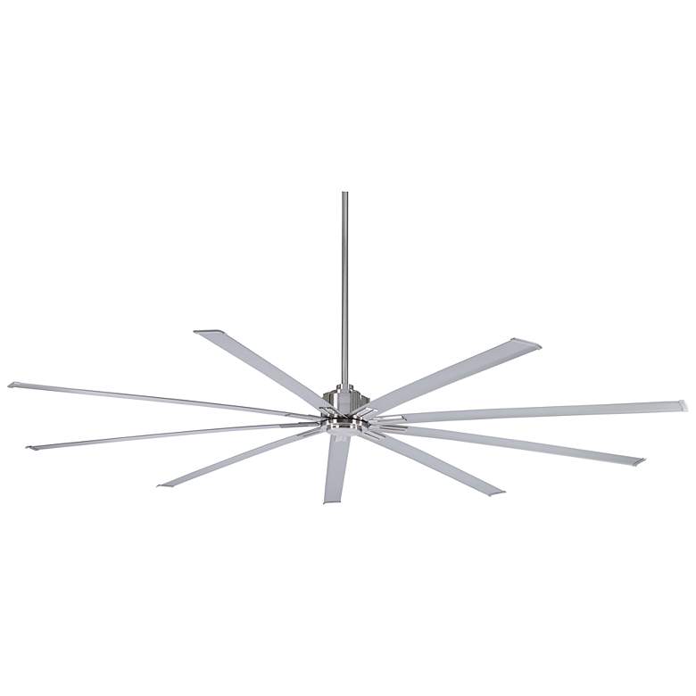 Image 2 96" Minka Aire Xtreme Brushed Nickel Large Ceiling Fan with Remote