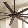 96" Minka Aire Xtreme Oil-Rubbed Bronze Large Ceiling Fan with Remote