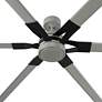 6_96" Visual Comfort Loft Steel LED Damp Rated Large Fan with Remote more views
