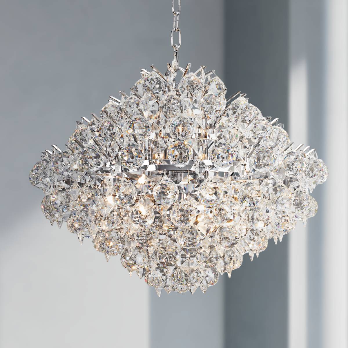 Small 13 22 In Wide Entryway Chandeliers Lamps Plus Entryway Chandeliers, Small Crystal Chandelier For Foyer