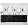 1_Kiera 19" High Black ADA Wall Sconce in scene