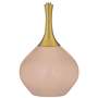 Color Plus Nickki Brass 30 1/2&quot; Italian Coral Table  Lamp