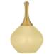 Color Plus Nickki Brass 30 1/2&quot; Modern Butter Up Table Lamp