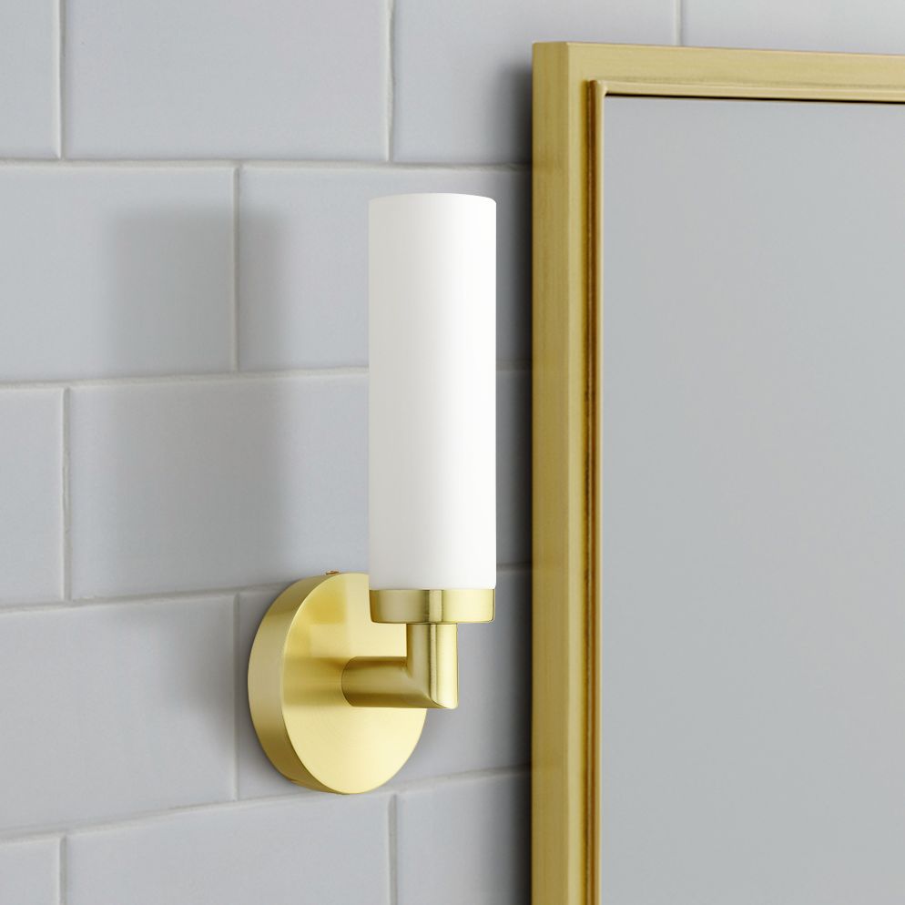 Gold, Contemporary, Bathroom Lighting Page 2 Lamps Plus