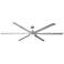 99" Hinkley Indy Maxx Brushed Nickel Outdoor LED Smart Ceiling Fan