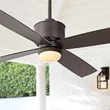 52 Minka Aire Strata Smoked Iron Ceiling Fan With Light Kit 52 Strata Oil Rubbed Bronze Ceiling Fan With Light