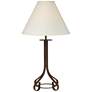 9F310 - Dark Rust Finish Table Lamp