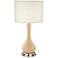9G608 - Sand Glass Table Lamp with USB Ports