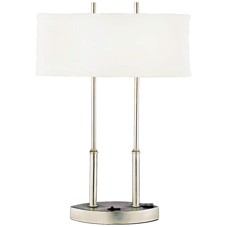 Image 1 9G791 - Data Port Table Lamp with Outlet