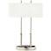 9G791 - Data Port Table Lamp with Outlet