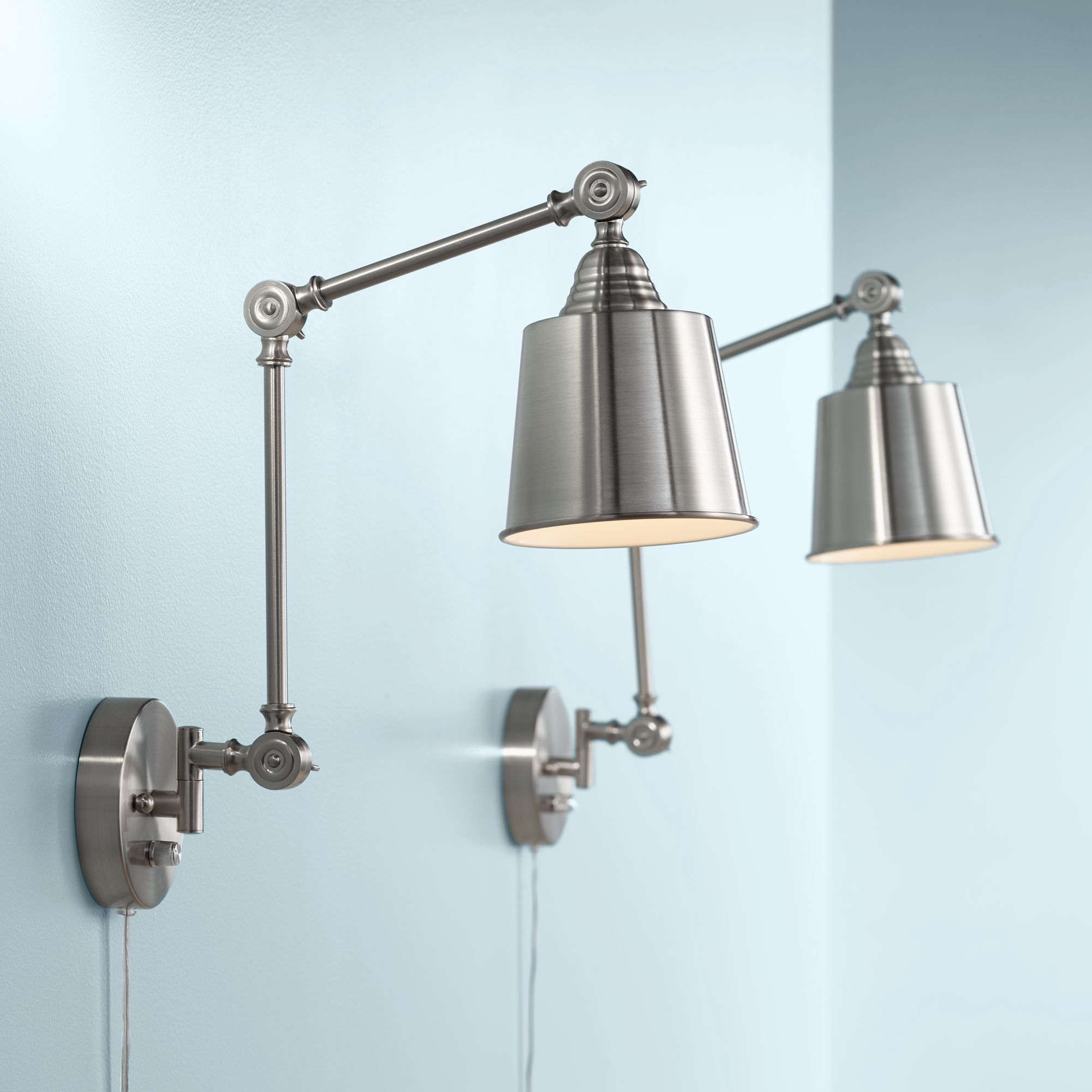 Silver, Wall Lamps Lamps Plus