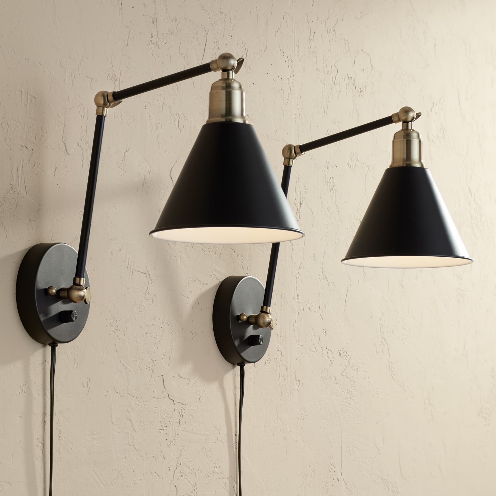 PlugIn Wall Lamp and Sconce Styles Lamps Plus Canada