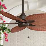 52 Casa Vieja Rattan Outdoor Ceiling Fan 9t625 Lamps Plus