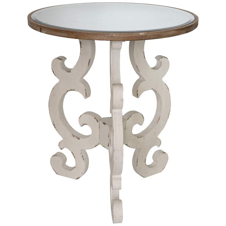 Image 1 A&B Home Versail Accent Table 23.5x23.5x28"